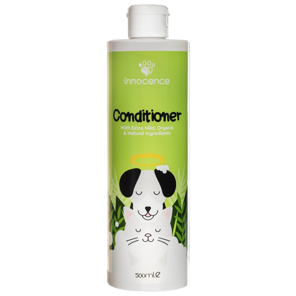 Dog Conditioner with Organic ingredients. Brand: Innocence